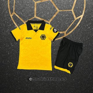 Camiseta Wolves Primera Nino 25-26