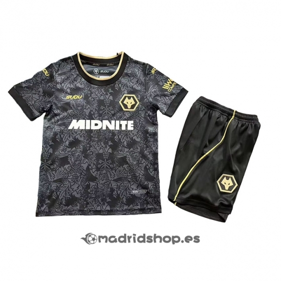 Camiseta Wolves Tercera Nino 26-27