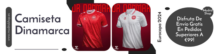 Camiseta Dinamarca Eurocopa 2024